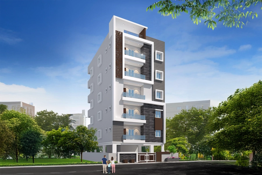 Elite Enclave housing project in Pragathi Nagar, Hyderabad